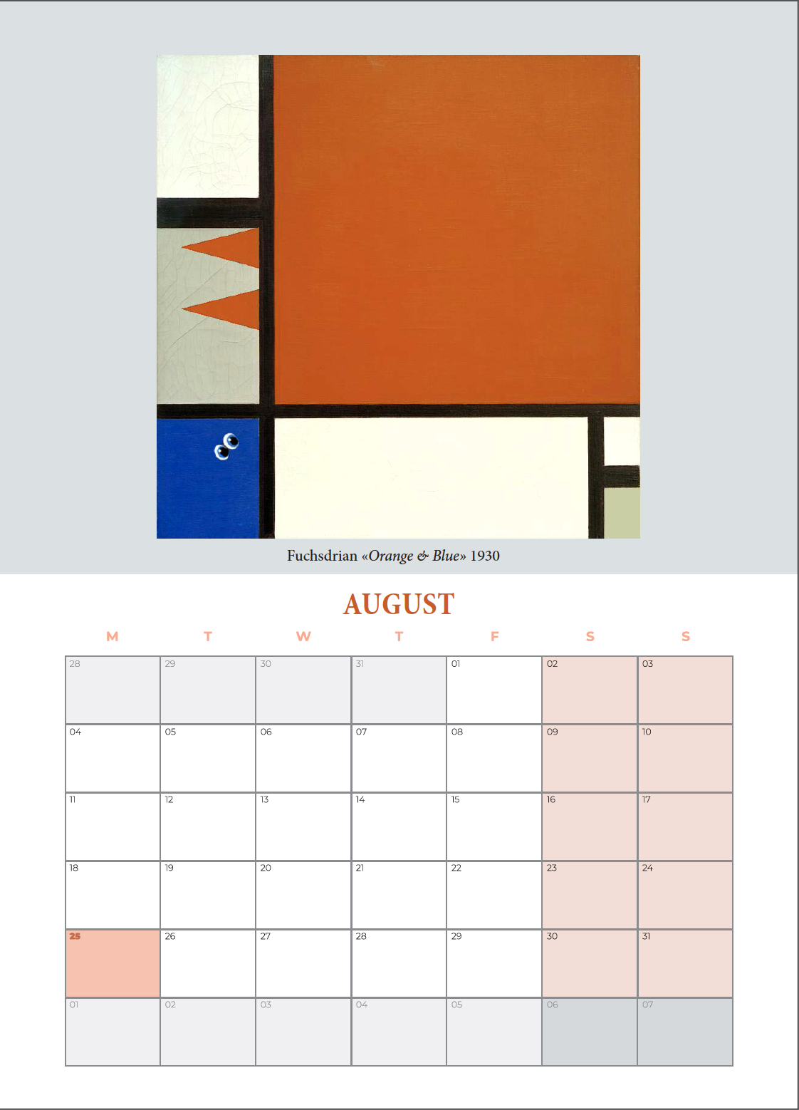 Fuchs&Mouche Calendar 2025