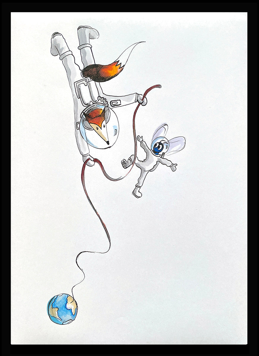 Original Illustration LEVITATION