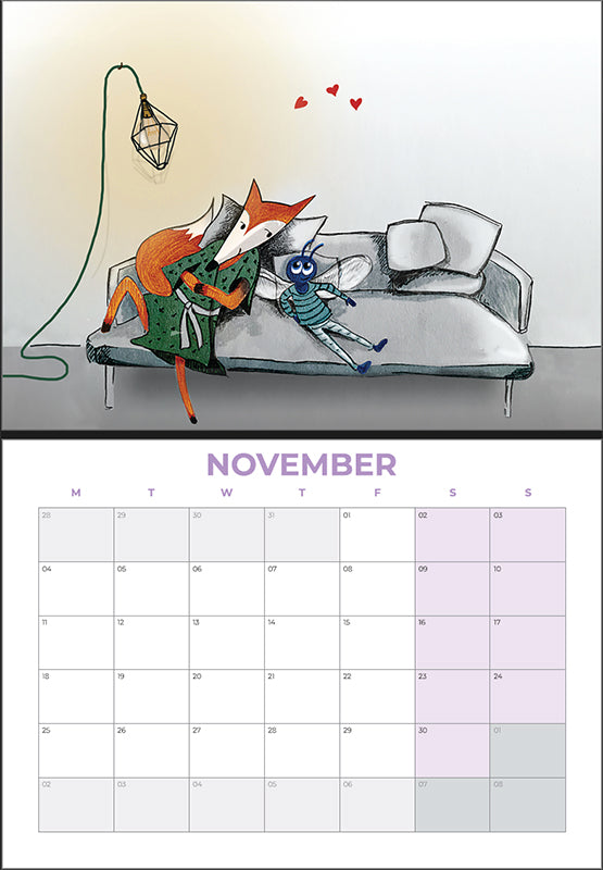 Fuchs&Mouche Calendar 2024