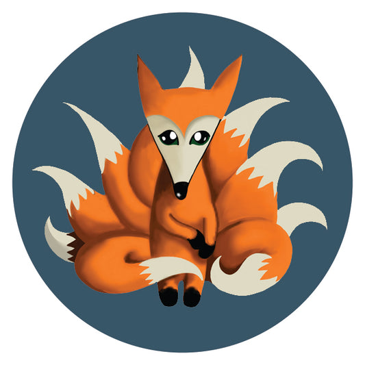 Sticker Kitsune Fuchs